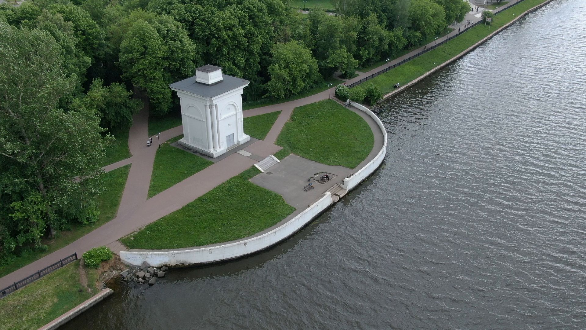 Химки, парк, спорт,видео с коптера,