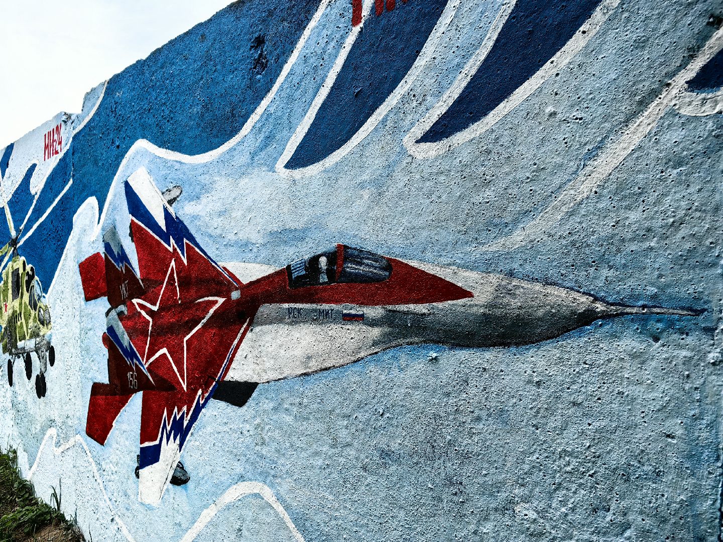 художник, роспись, картина, авиация, самолеты,