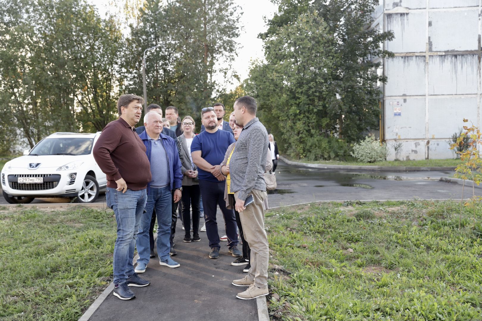 Солнечногорск, благоустройство, двор, миронцево, жители, подмосковье, губернатор,