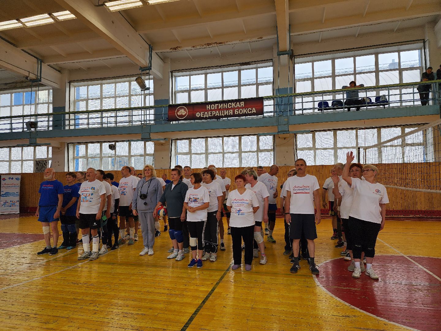 Активное долголетие, турнир, волейбол, Ногинск, Богородский городской округ,