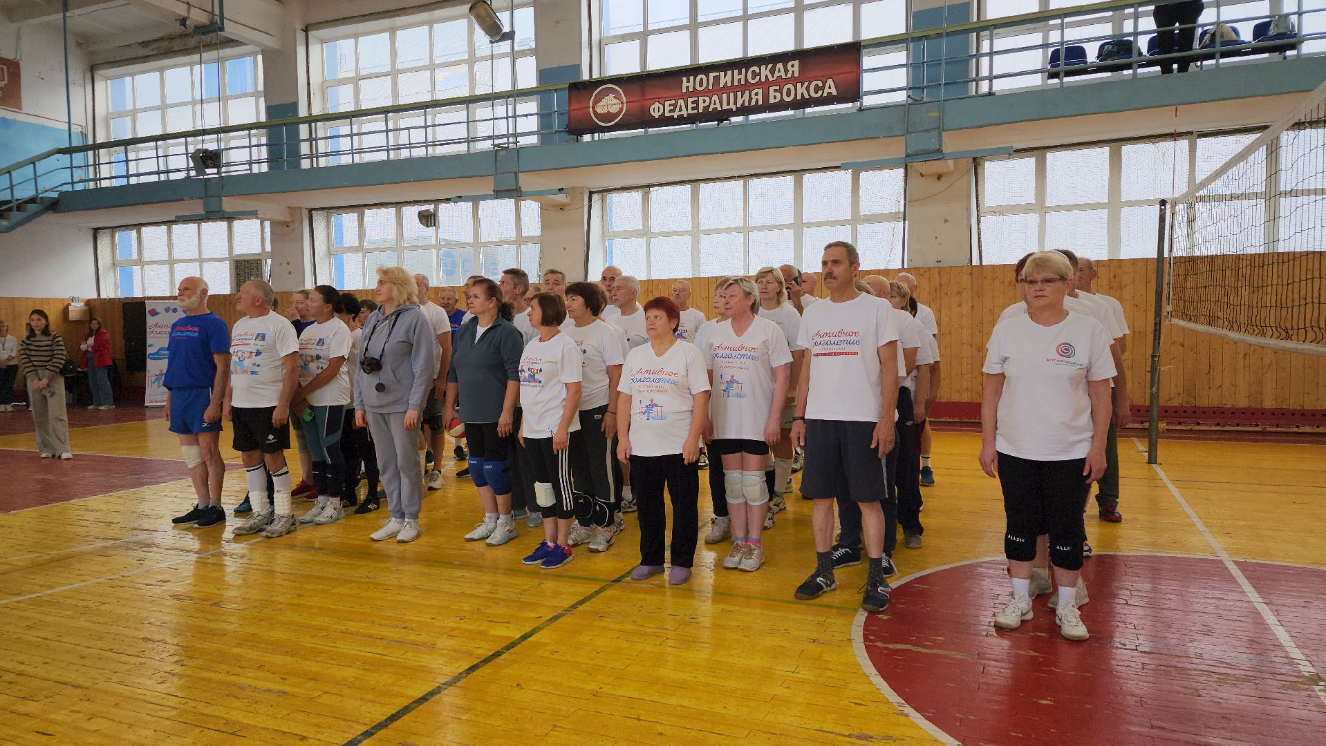 Активное долголетие, турнир, волейбол, Ногинск, Богородский городской округ,