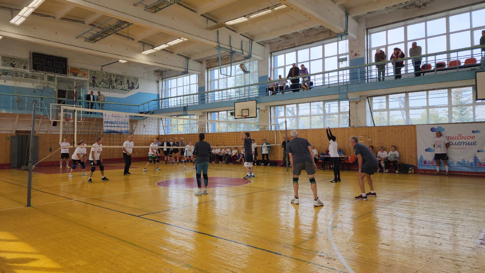 Активное долголетие, турнир, волейбол, Ногинск, Богородский городской округ,