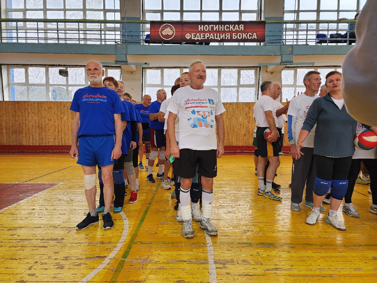 Активное долголетие, турнир, волейбол, Ногинск, Богородский городской округ,