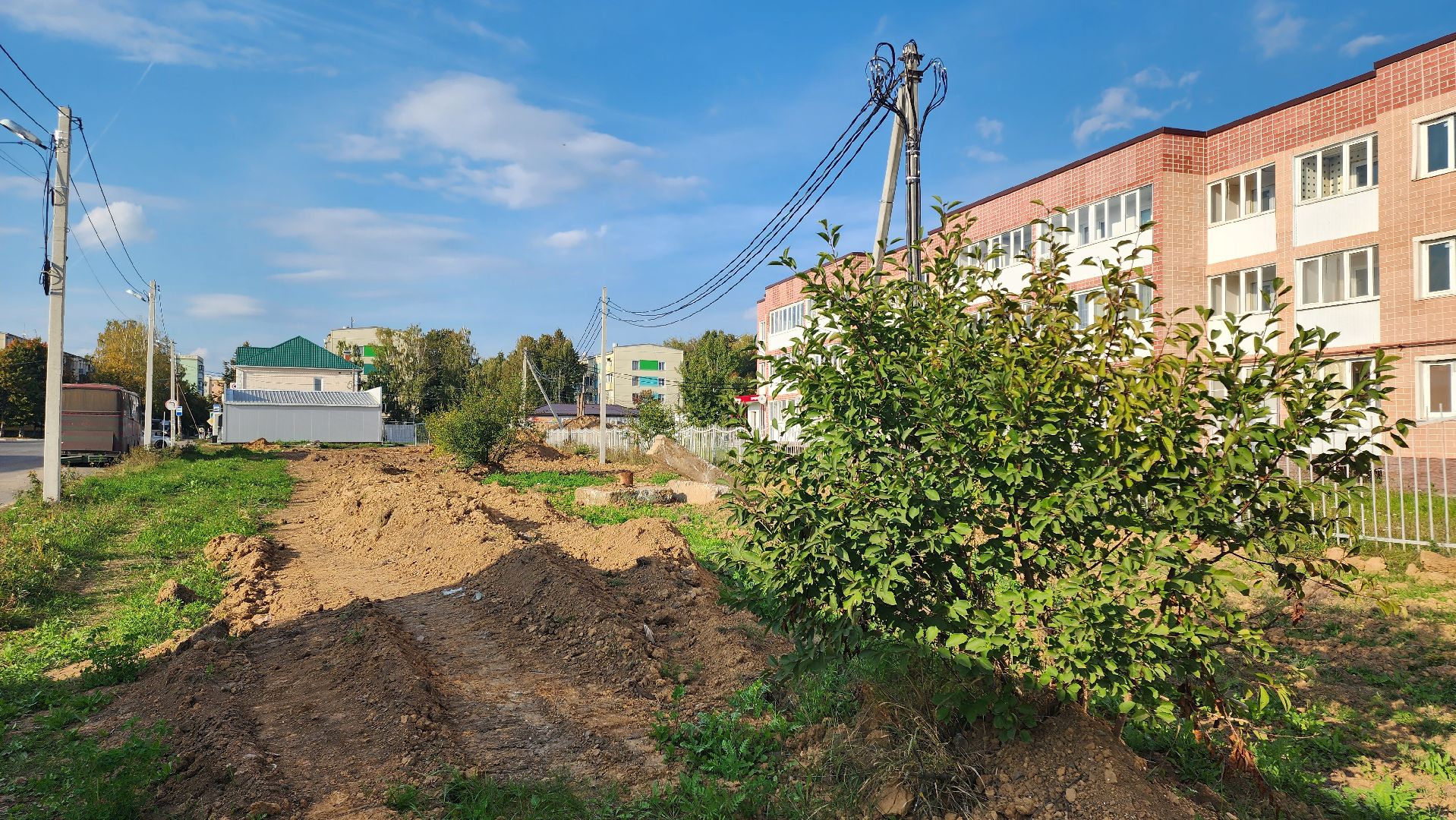 кашира, ремонт дорог, тротуар, водопровод,