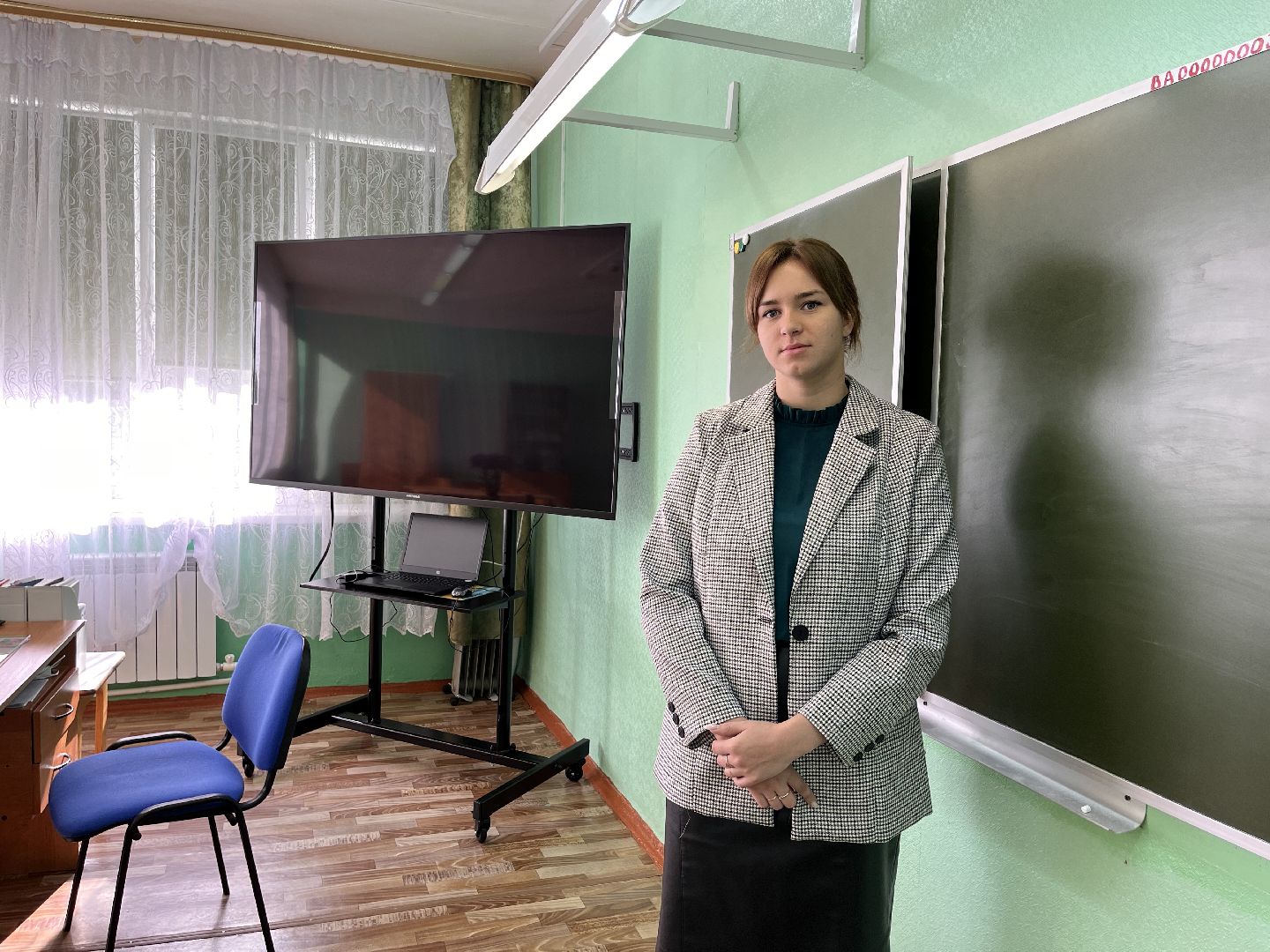 Шаховская, дети, школа, учитель, молодой специалист,