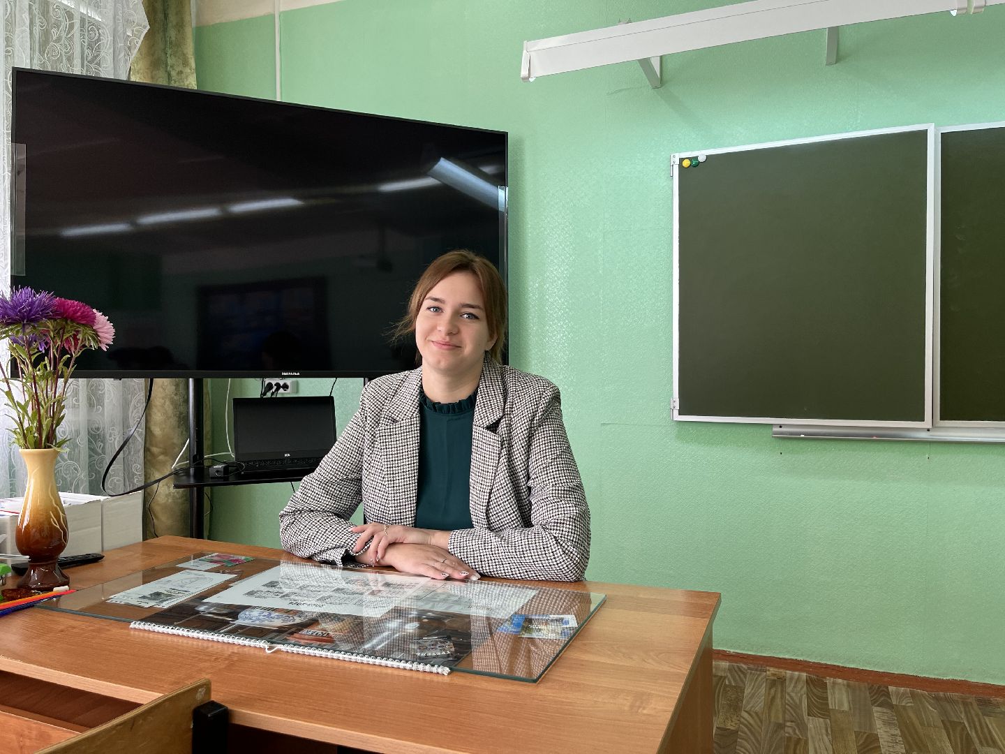 Шаховская, дети, школа, учитель, молодой специалист,