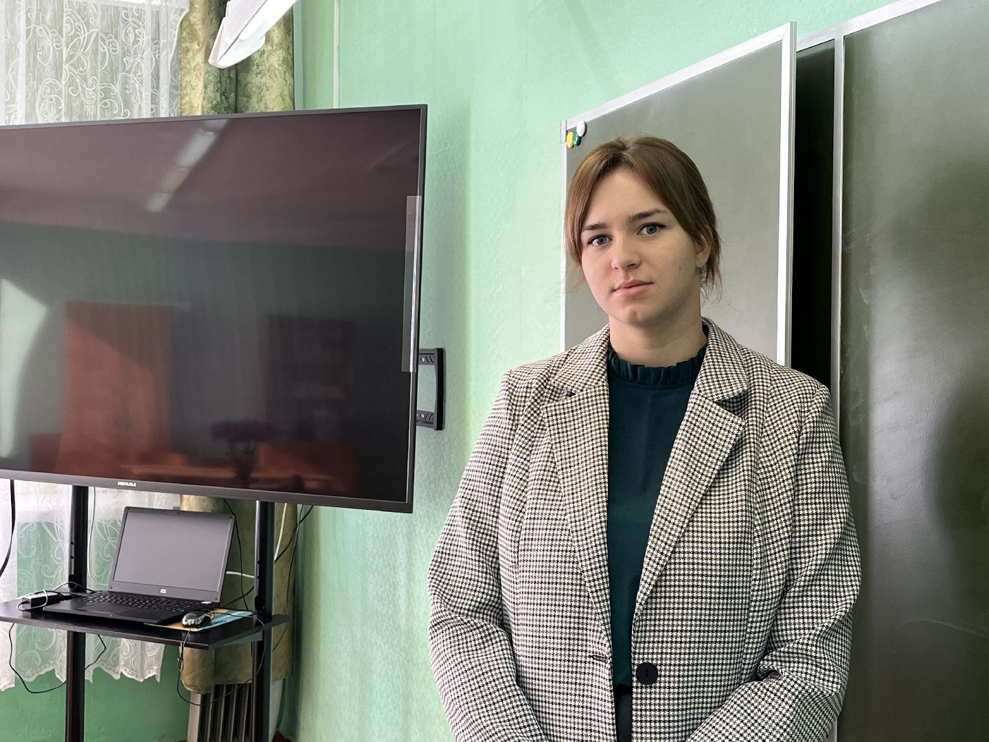 Шаховская, дети, школа, учитель, молодой специалист,