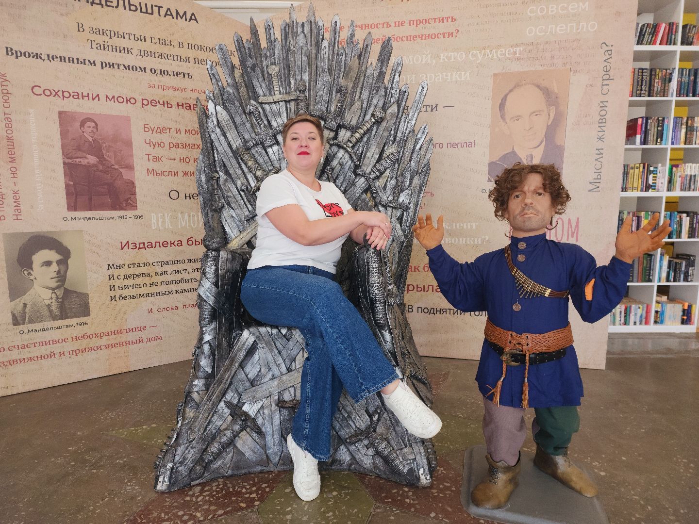 шатура, восковые фигуры, библиотека, выставка,