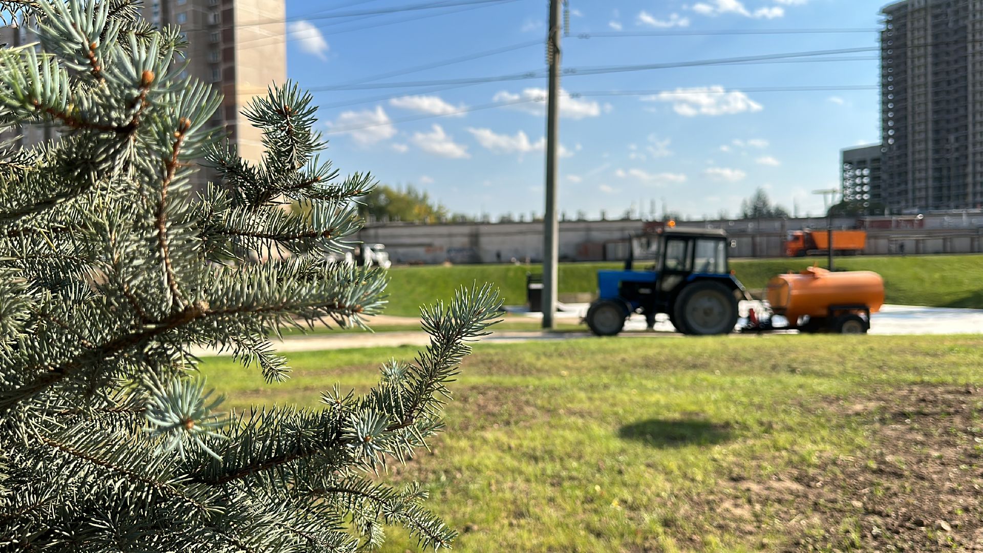 Одинцово, Благоустройство, Экология, Озеленение, Парк Союзный,