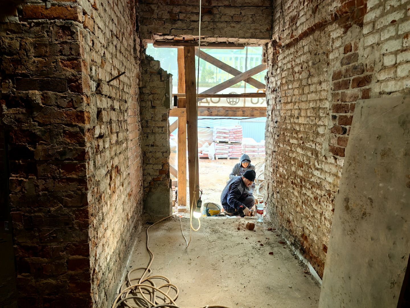 сарай, усадьба, реставрация, флигель, арка,