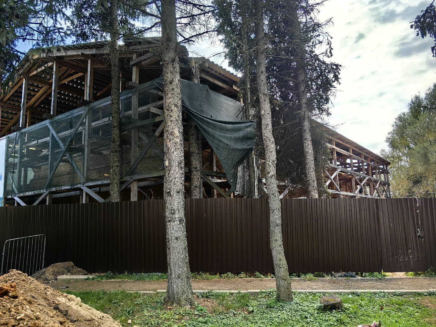 сарай, усадьба, реставрация, флигель, арка,