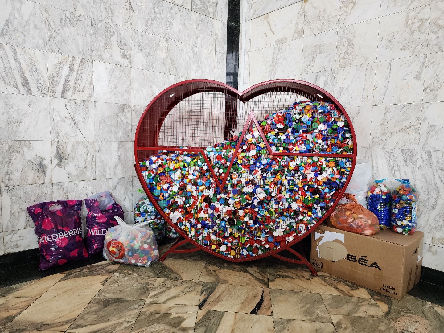 Благотворительная акция, экология, Добрые крышечки, Ногинск, Богородский городской округ,