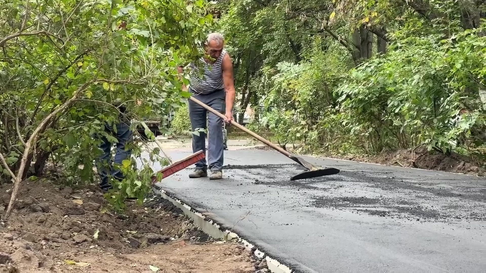 Реутов, благоустройство, деревья, электричество, асфальт,