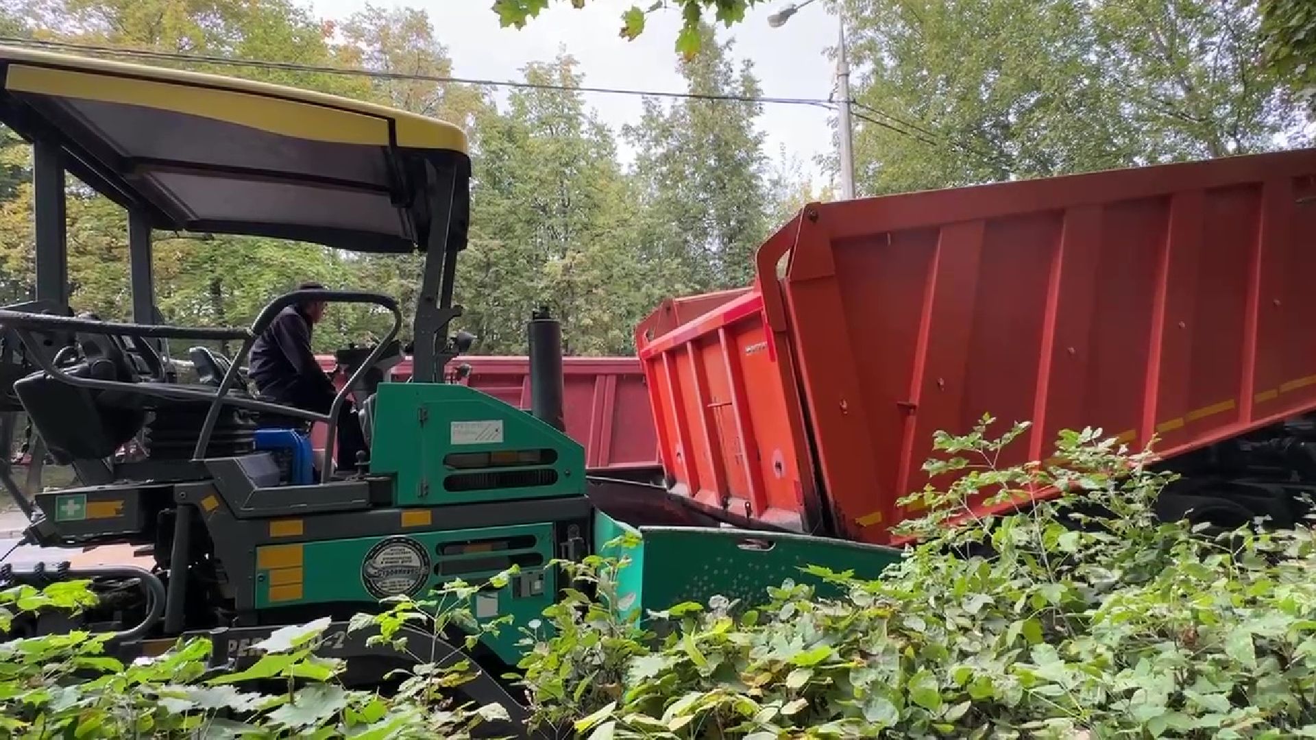 Реутов, благоустройство, деревья, электричество, асфальт,