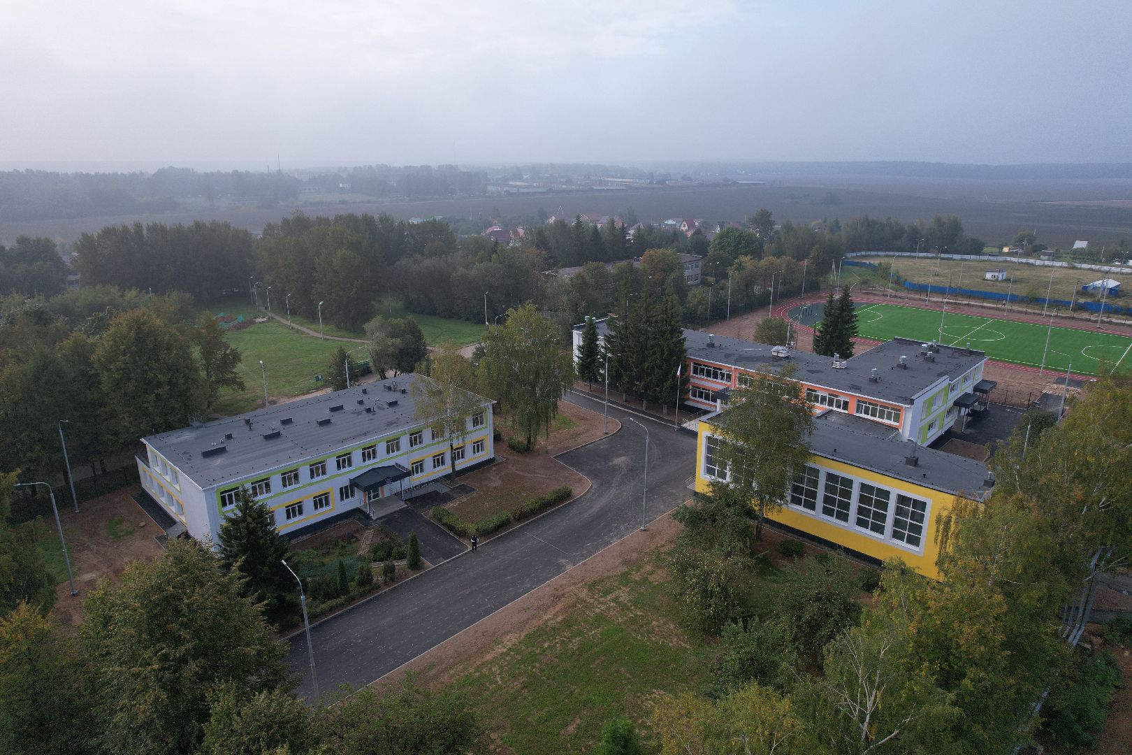 школа, дети, домодедово,видео с коптера,