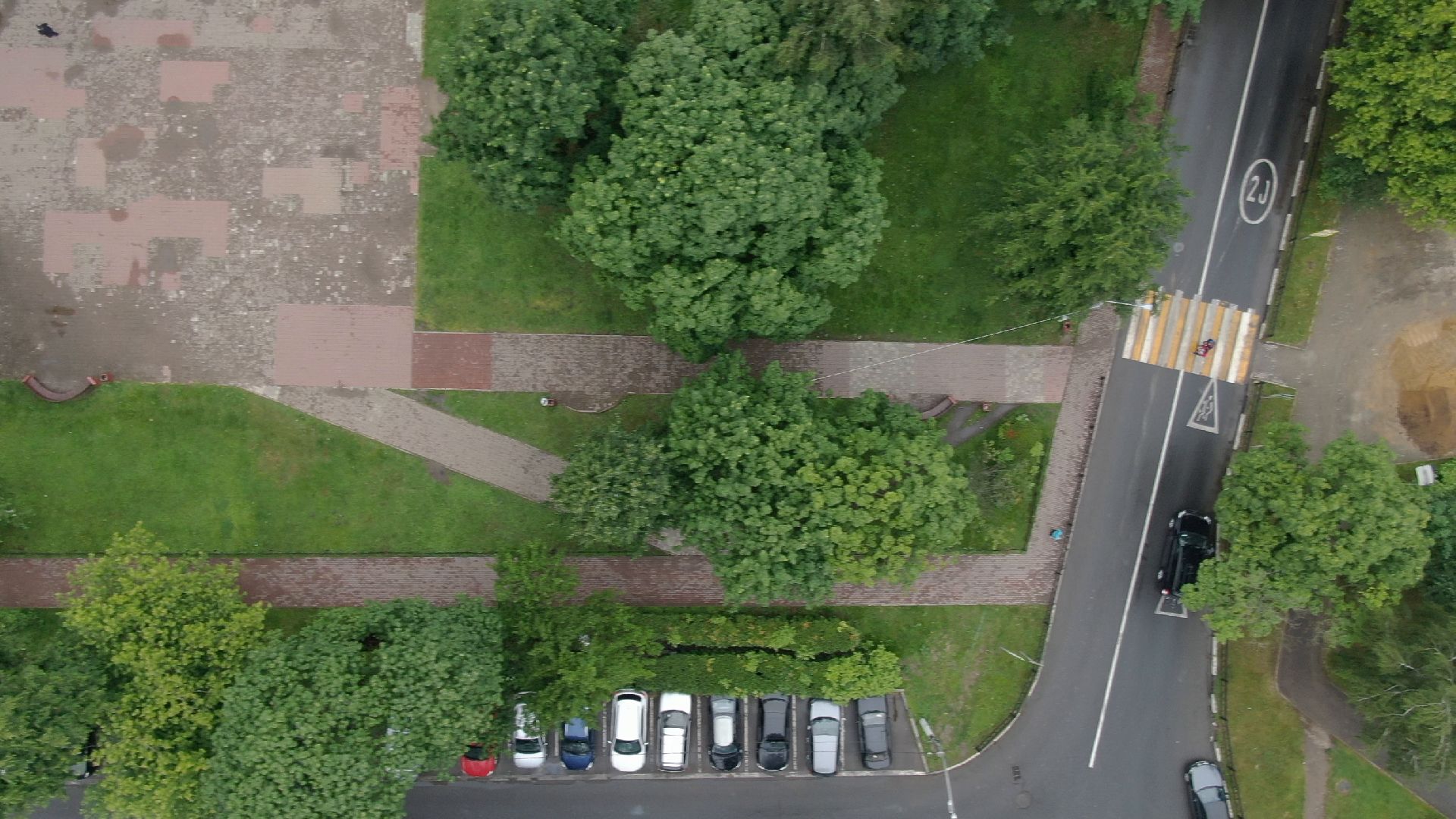 сквер, подольск, екатерина,видео с коптера,