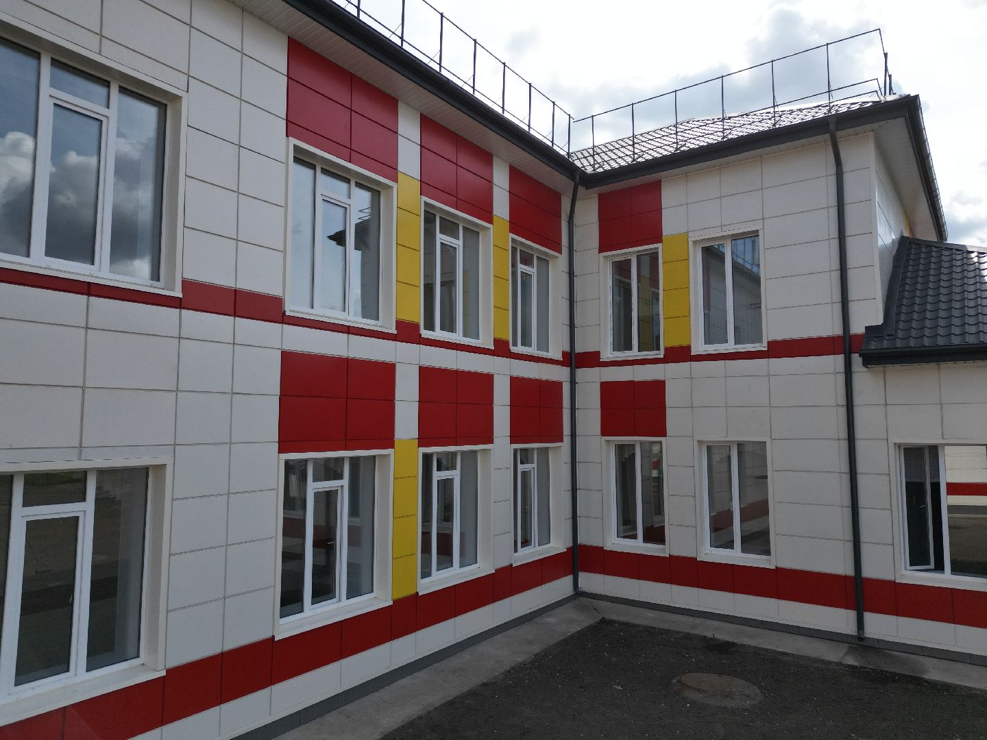 школа, орехово-зуево, учеба, видео с коптера,