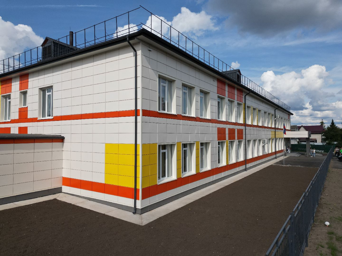 школа, орехово-зуево, учеба, видео с коптера,