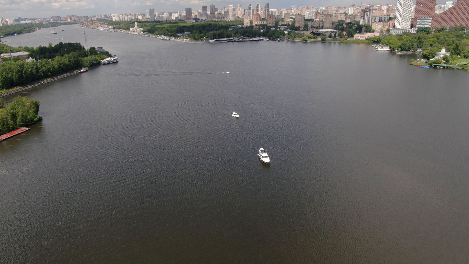 химки, вода, канал, москва,видео с коптера,