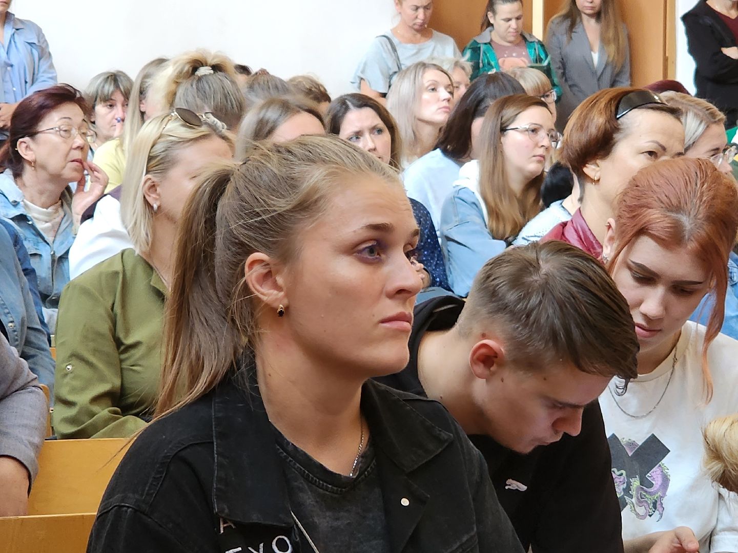Павловский Посад, Городского округ Павловский Посад, Люди, Дети, Собрание, Родители, Школа,