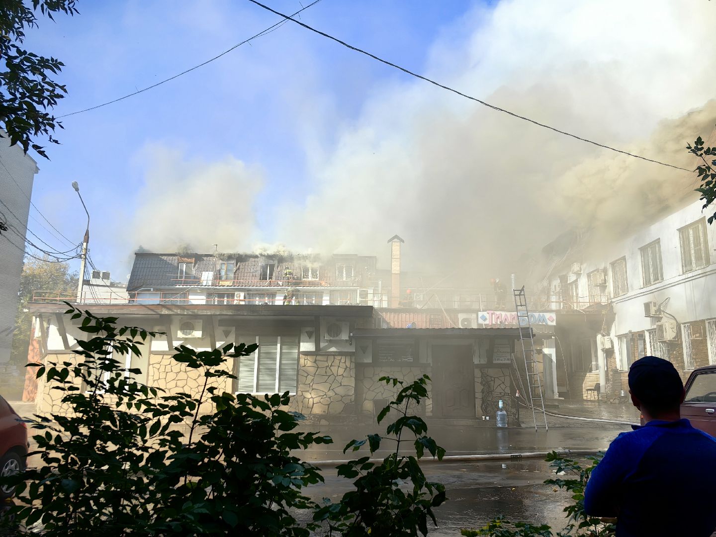 пожар, чп, щёлково, очевидцы,