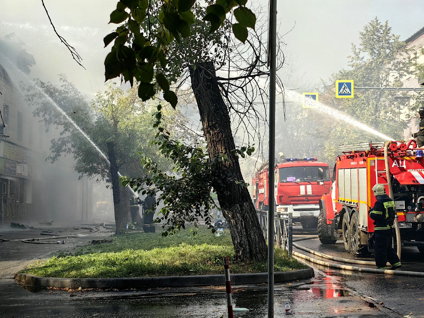 чп, пожар, щёлково,