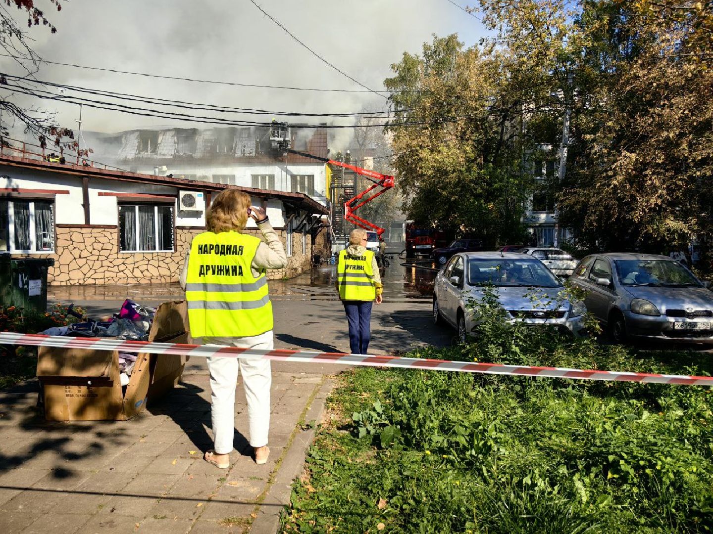 чп, пожар, щёлково,