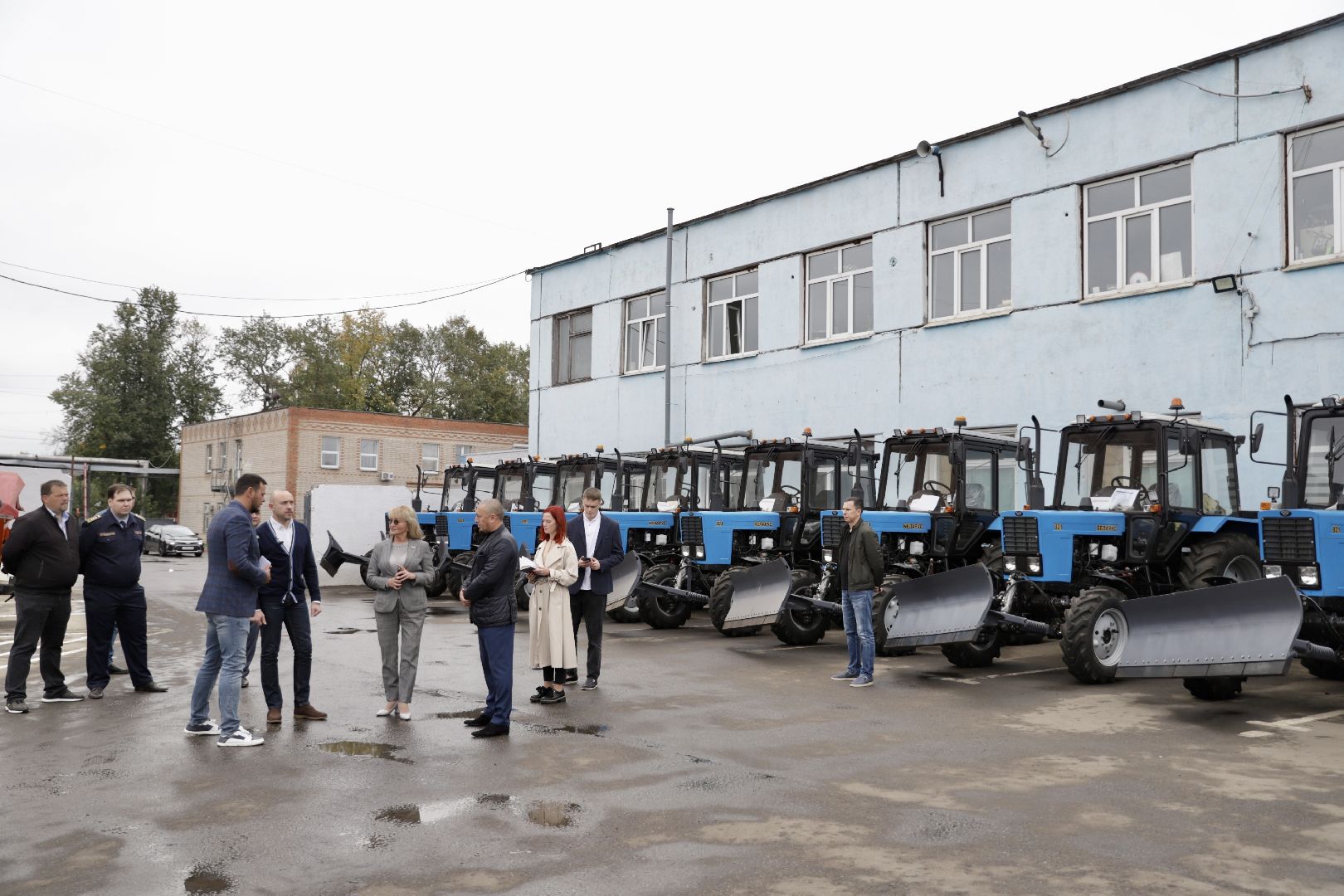 Солнечногорск, мбу, тракторы, дороги, сотрудники,