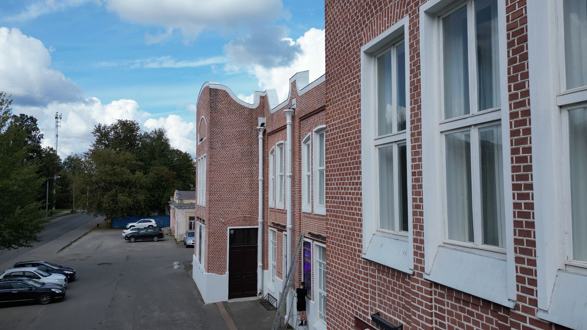 орехово-зуево, театр, культура,видео с коптера,