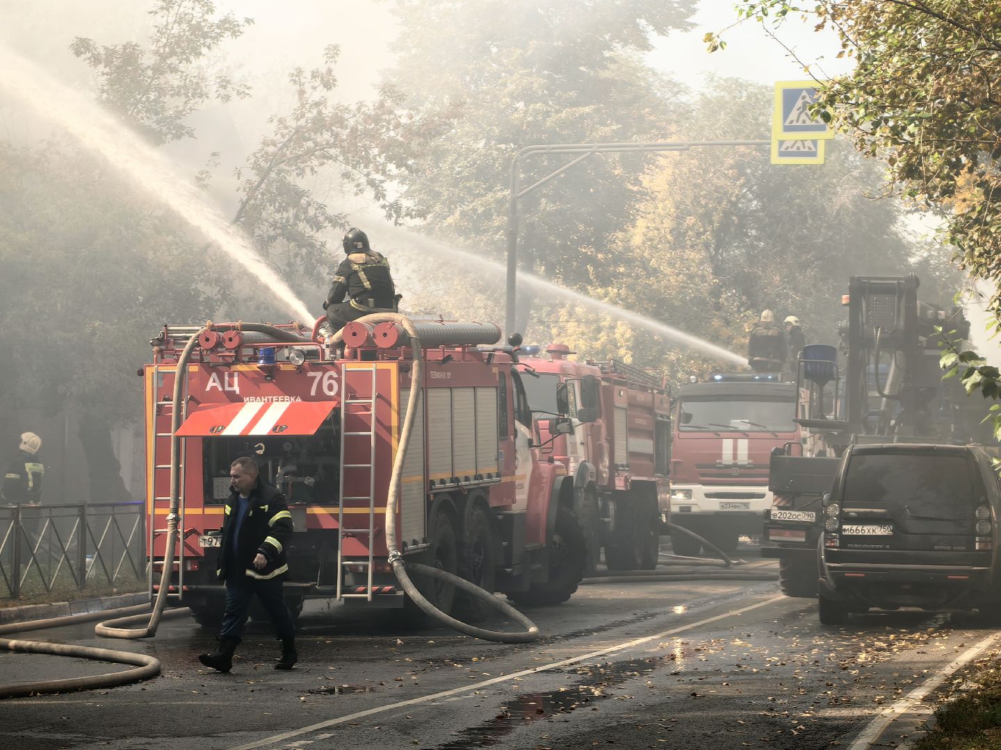 чп, пожар, Щелково,