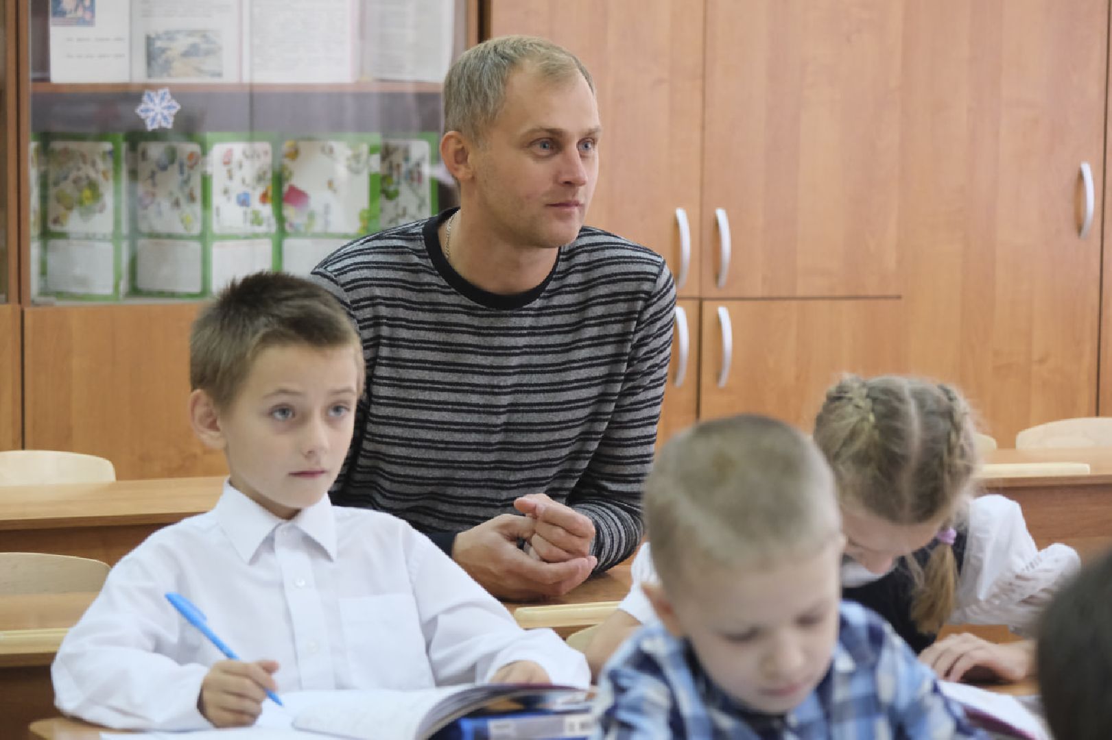 пущино, подмосковье, учитель, учителя, школа, образование, дети,