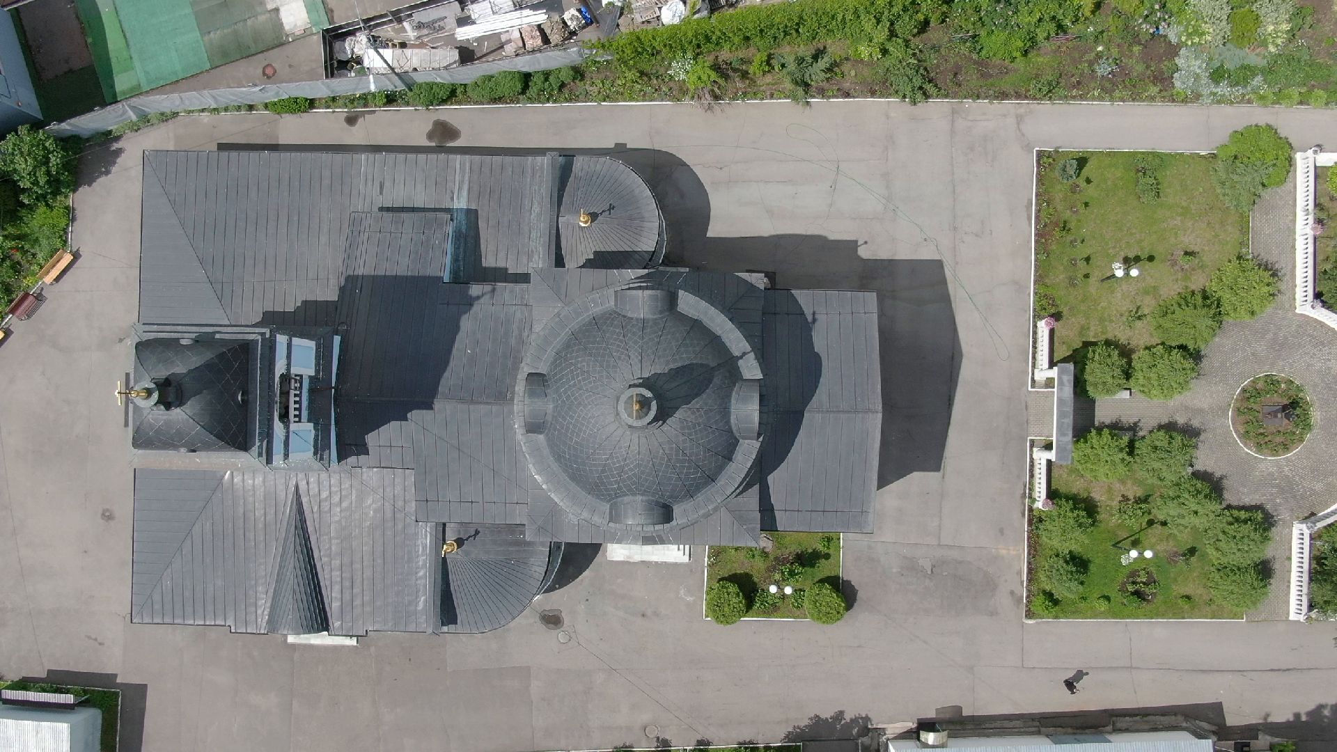 Химки, церковь, культура,видео с коптера,