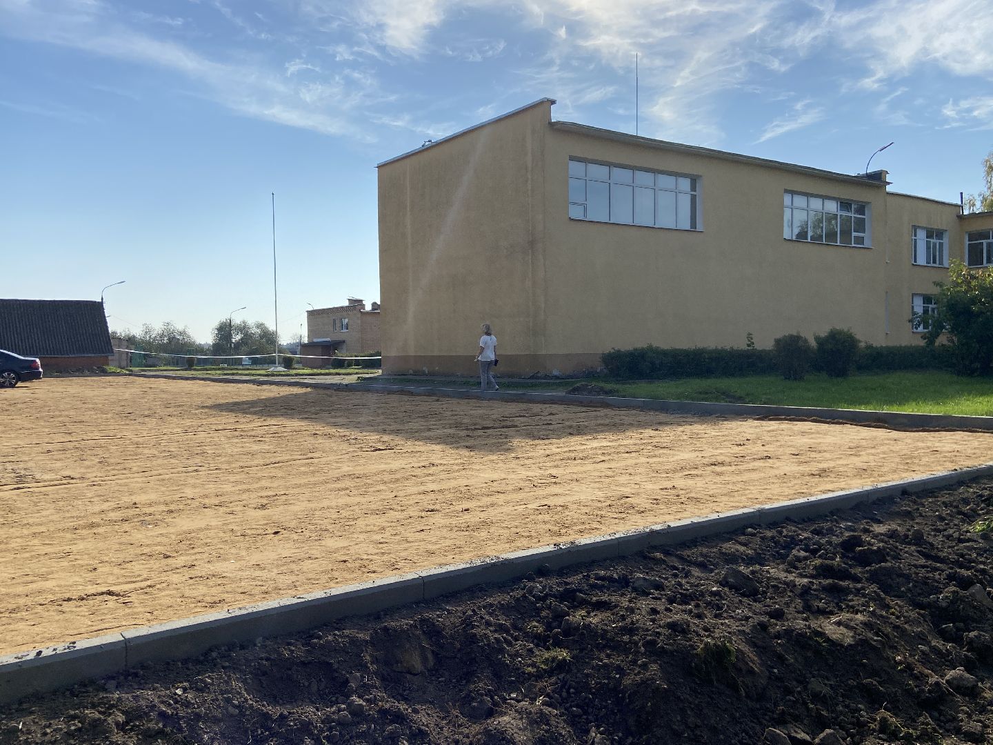 спортивная площадка, школа, обращение жителей,