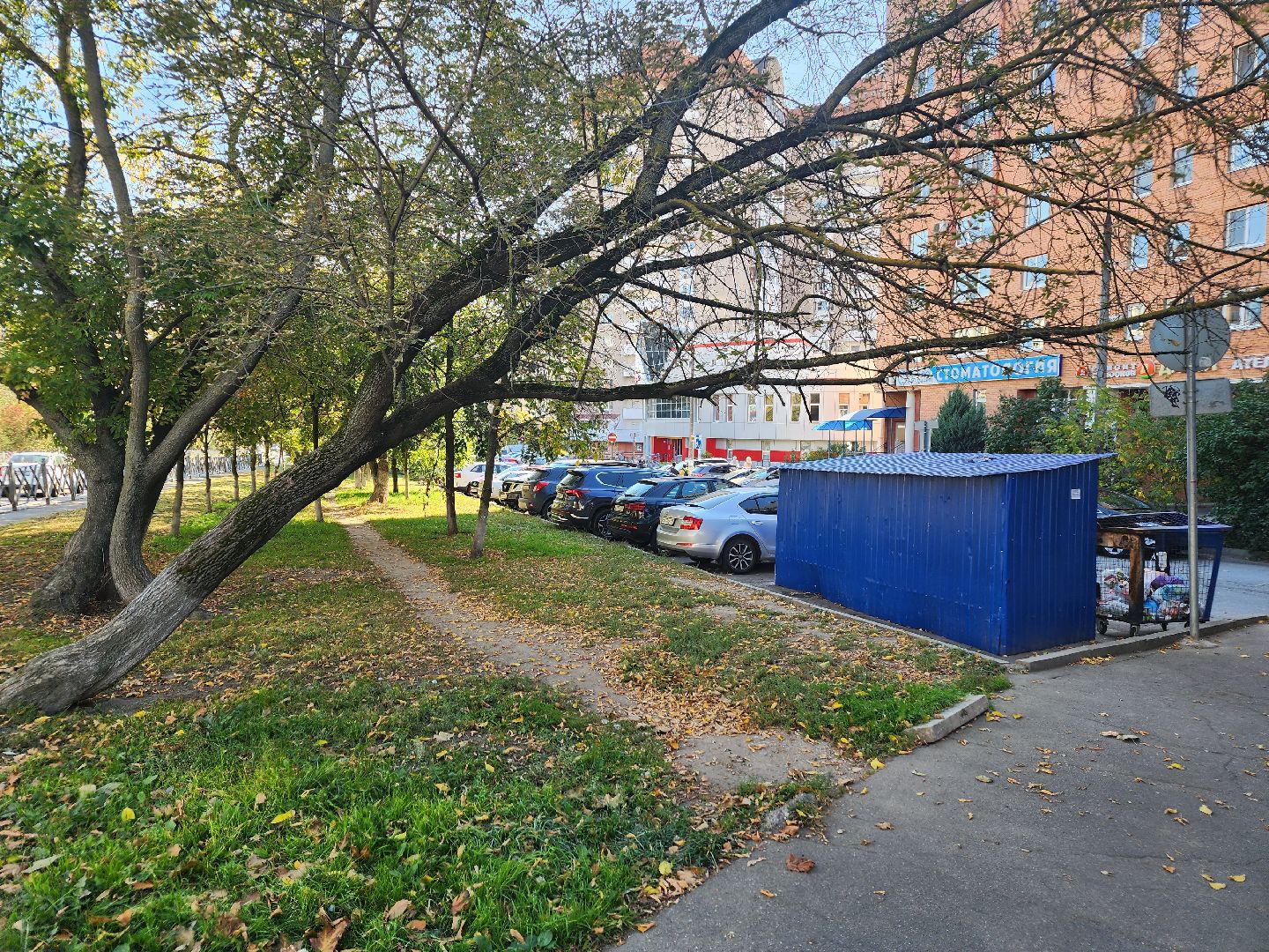 Красногоск мусор контейнерная площадка,