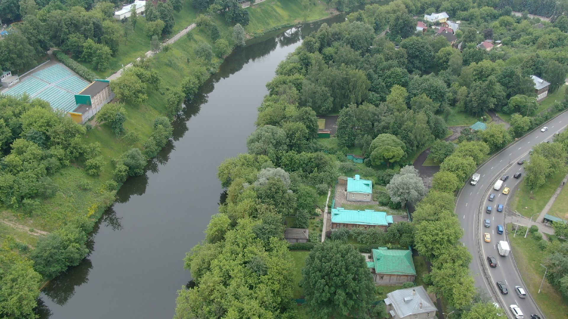 ленин, подольск, подолье,видео с коптера,