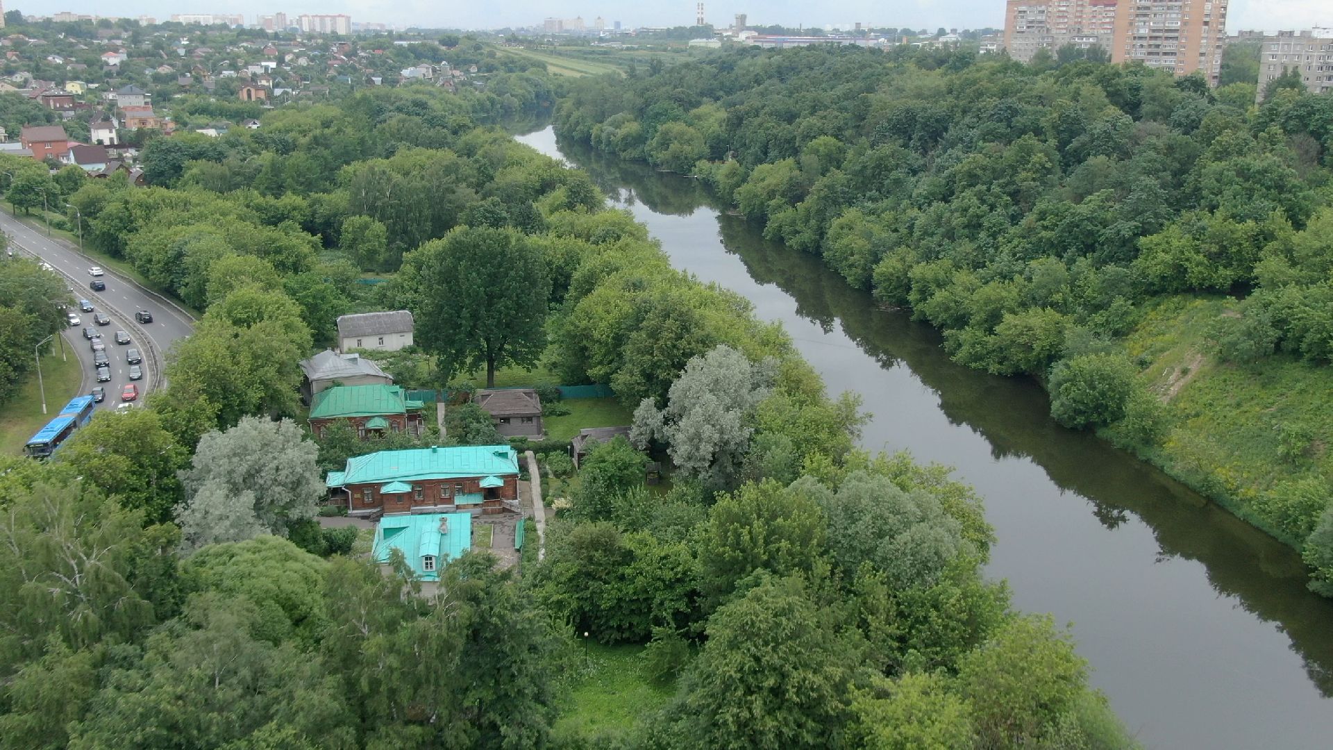 ленин, подольск, подолье,видео с коптера,