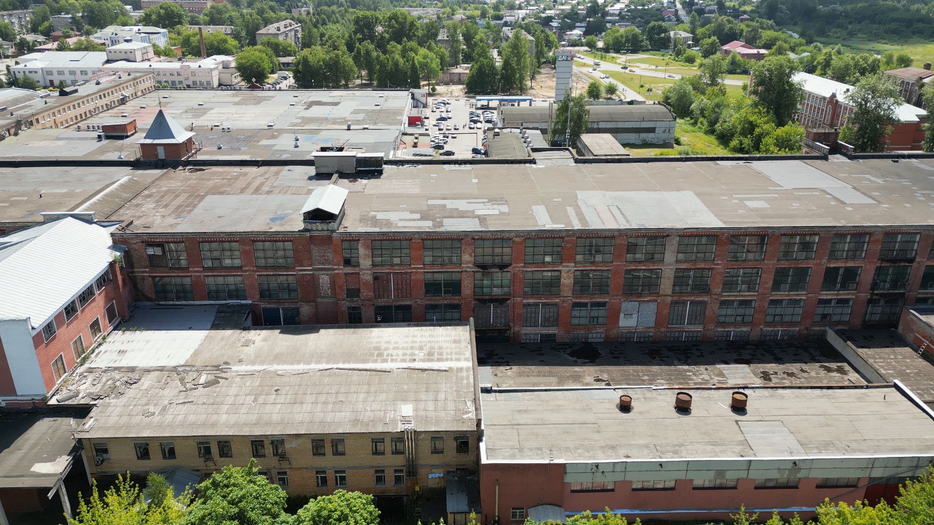 фабрика, ткань, павловский посад,видео с коптера,