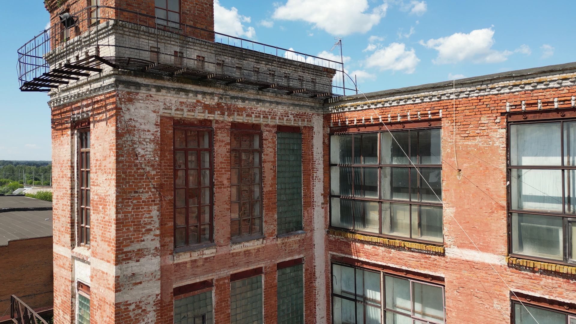 фабрика, ткань, павловский посад,видео с коптера,