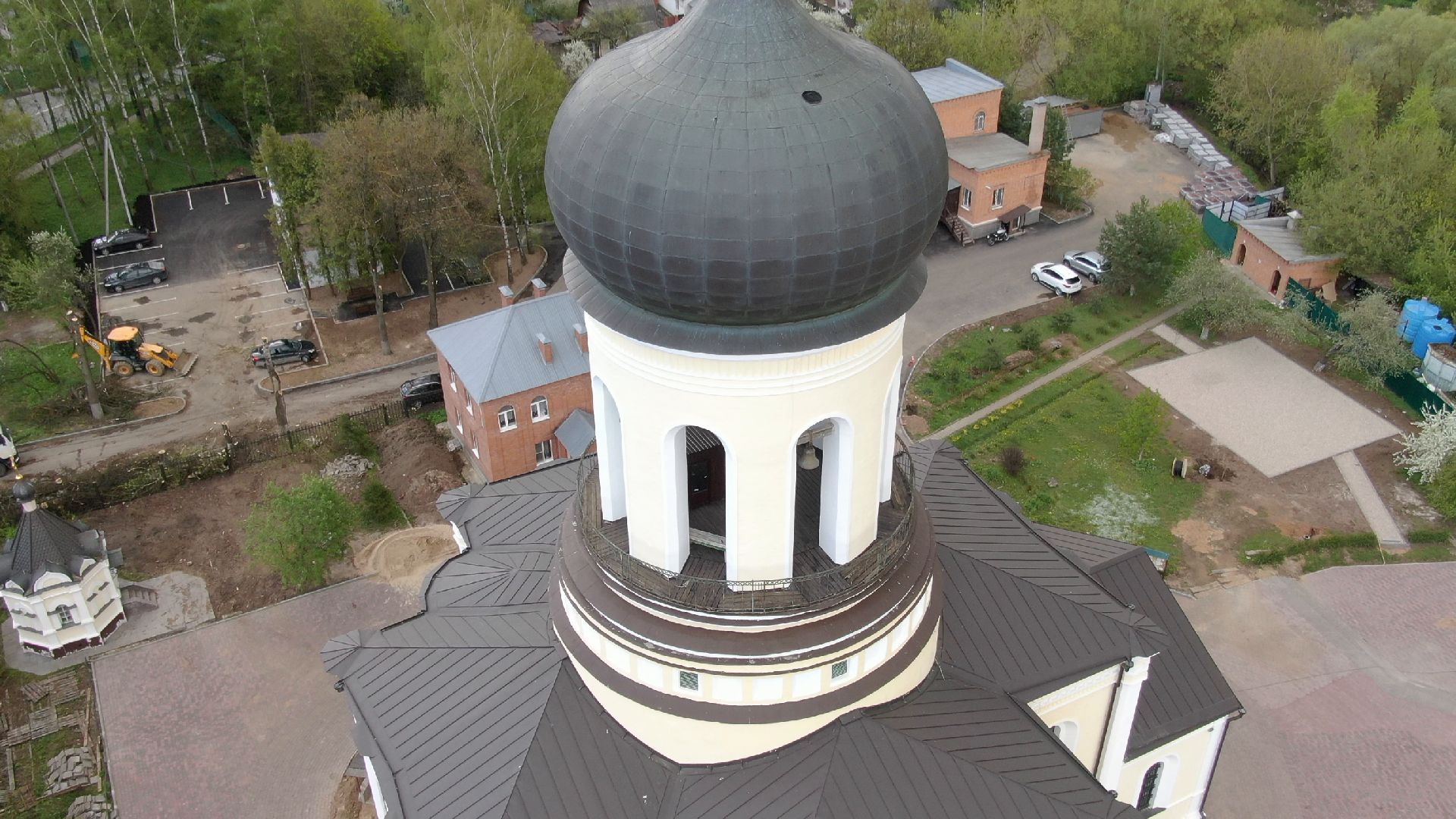 церковь, храм, война,видео с коптера,