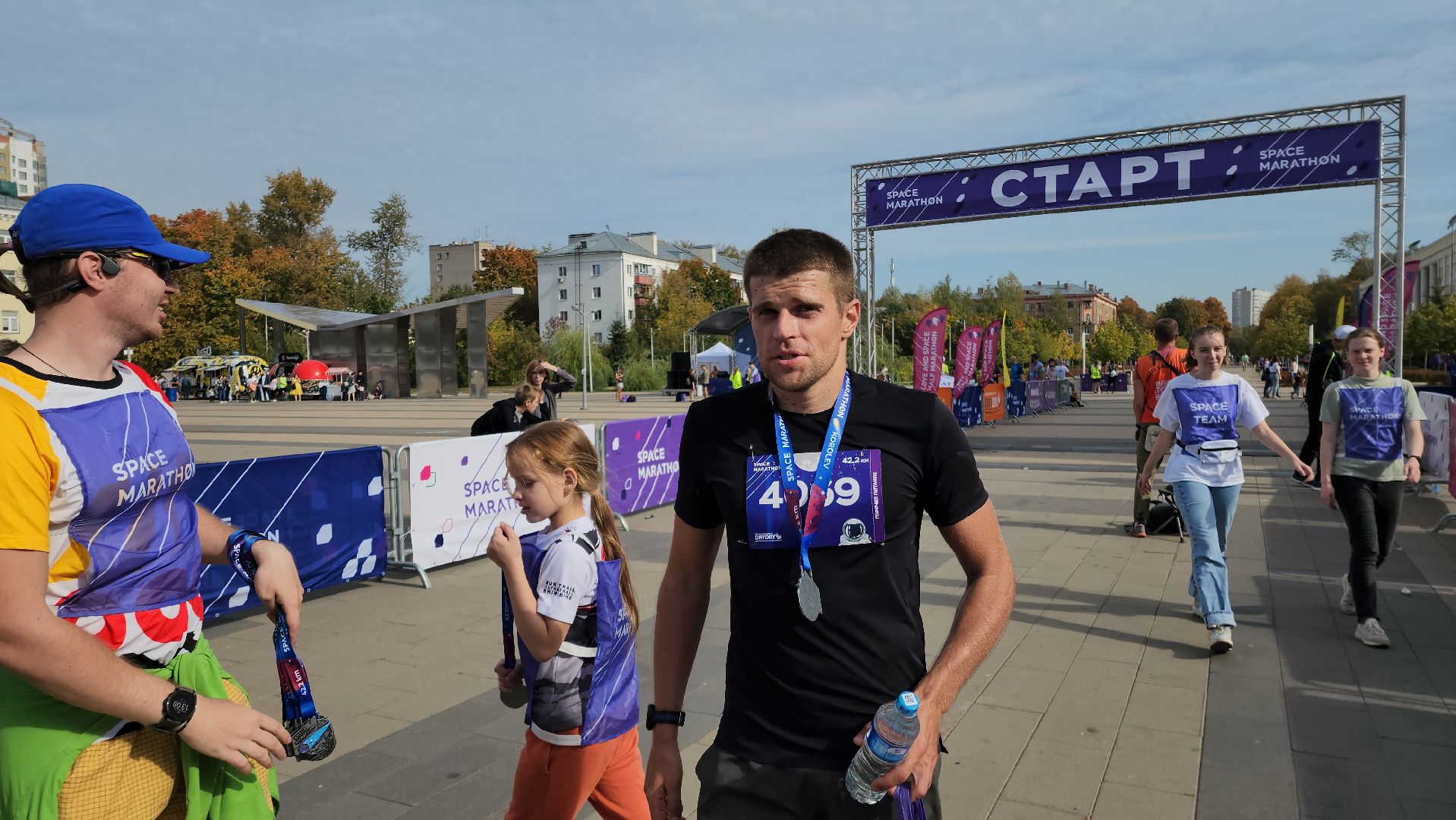 космический марафон, спорт, забег,
