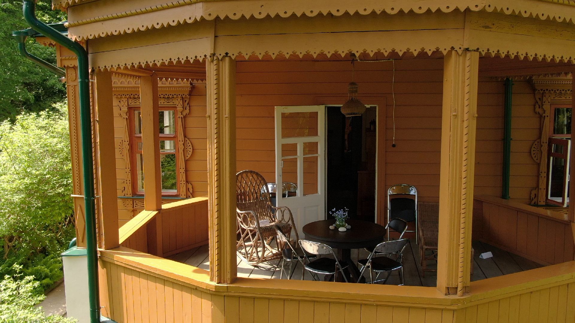 звенигород, музей, писатель, культура,видео с коптера,