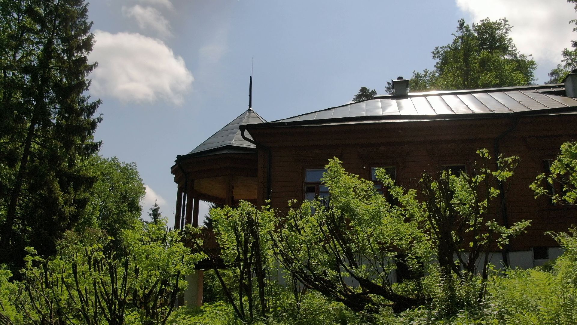 звенигород, музей, писатель, культура,видео с коптера,