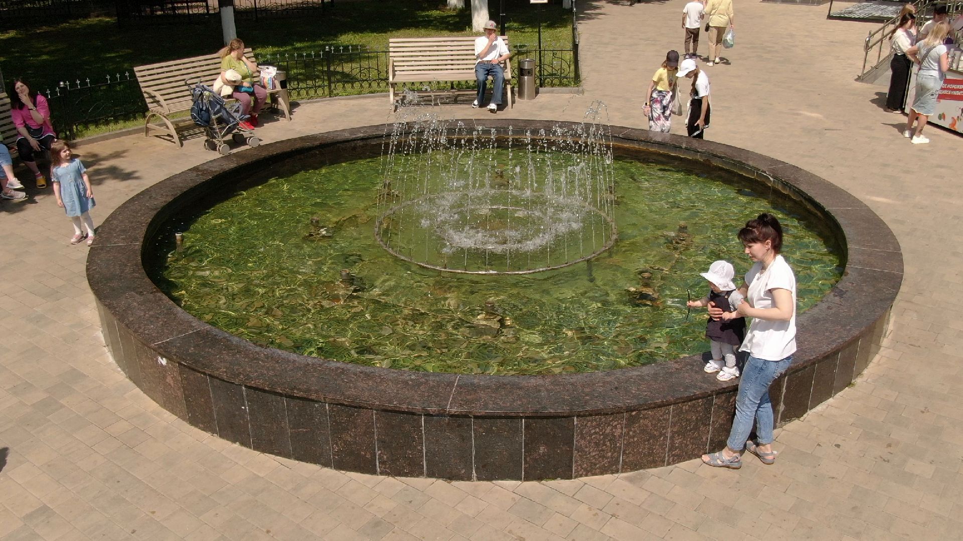 Звенигород, культура, благоустройство,видео с коптера,