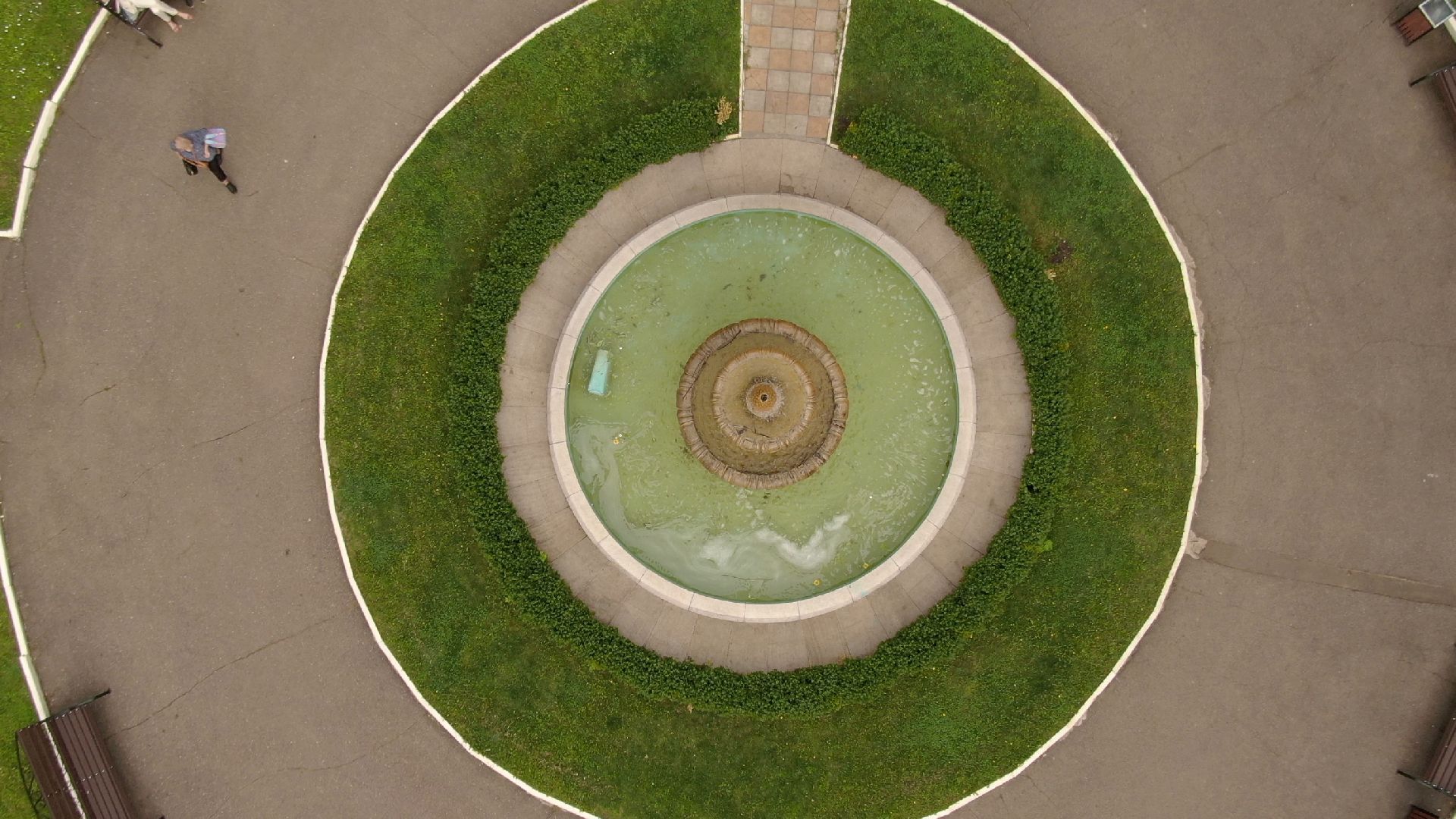 Звенигород, усадьба, культура,видео с коптера,