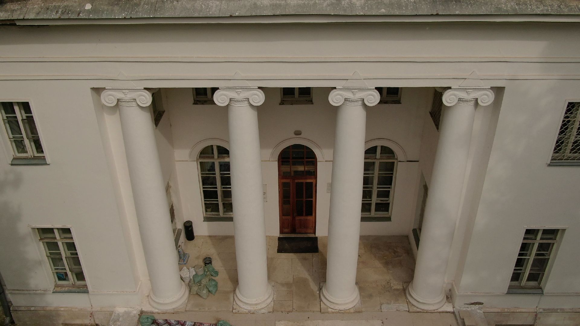 Звенигород, усадьба, культура,видео с коптера,