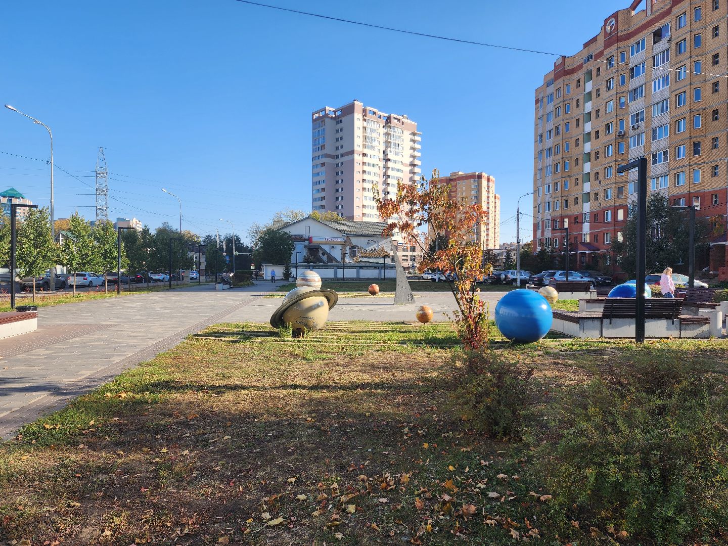 раменское, благоустройство, бульвар на чугунова, солнечные часы,