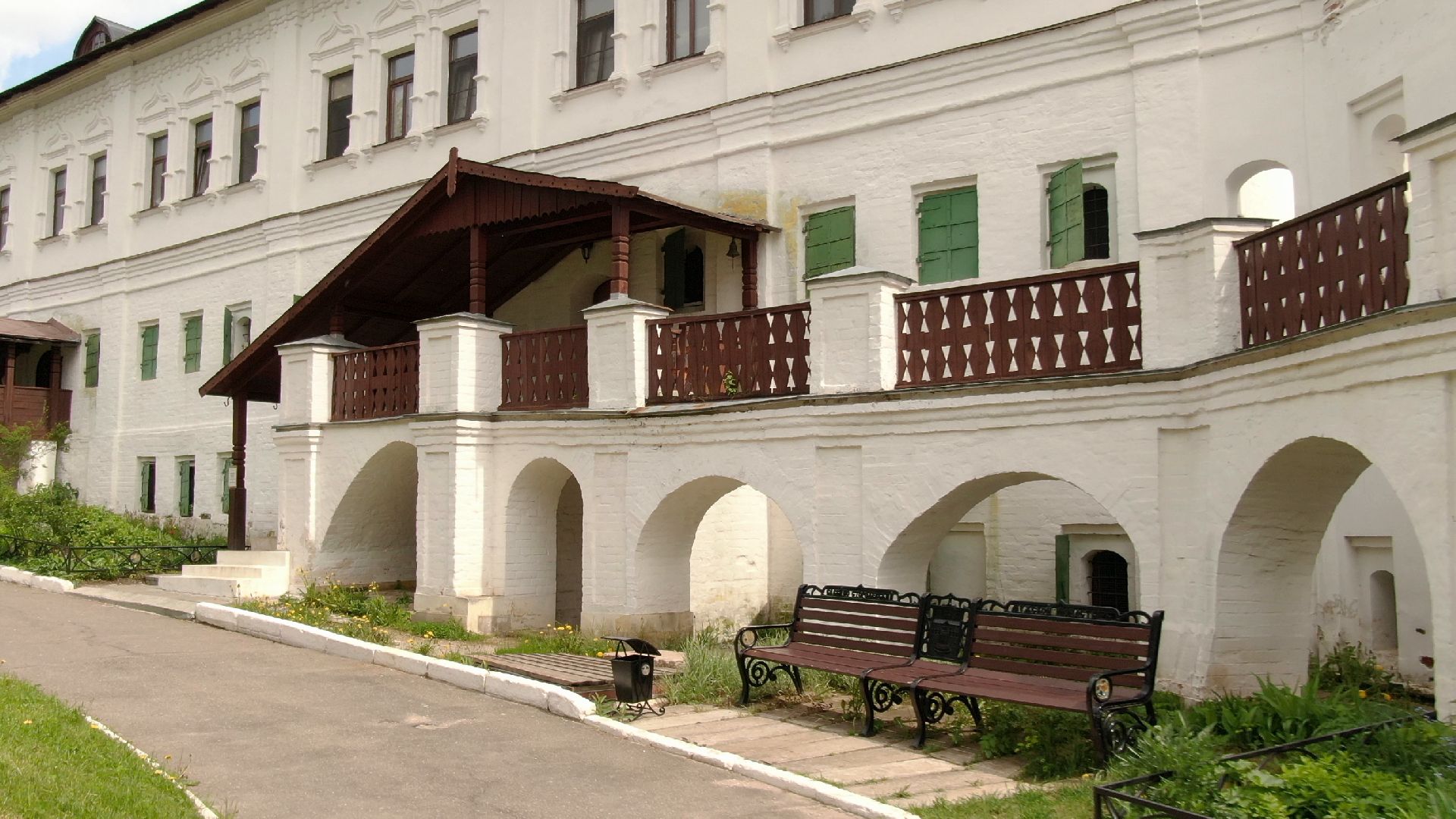 звенигород, монастырь, культура,видео с коптера,