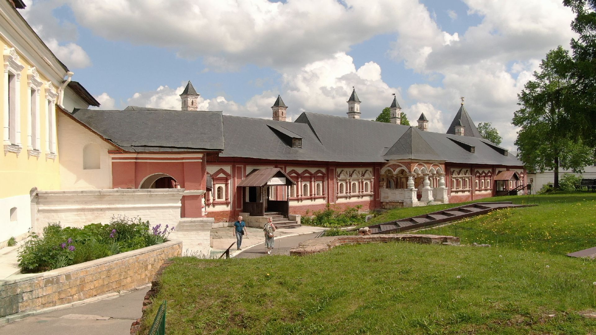 звенигород, монастырь, культура,видео с коптера,