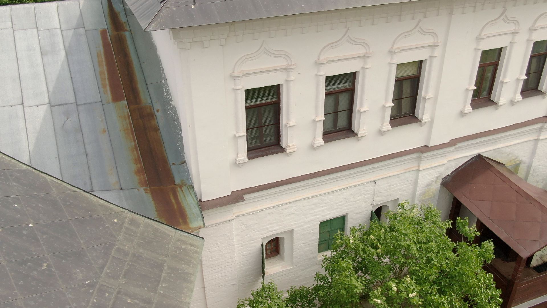 звенигород, монастырь, культура,видео с коптера,