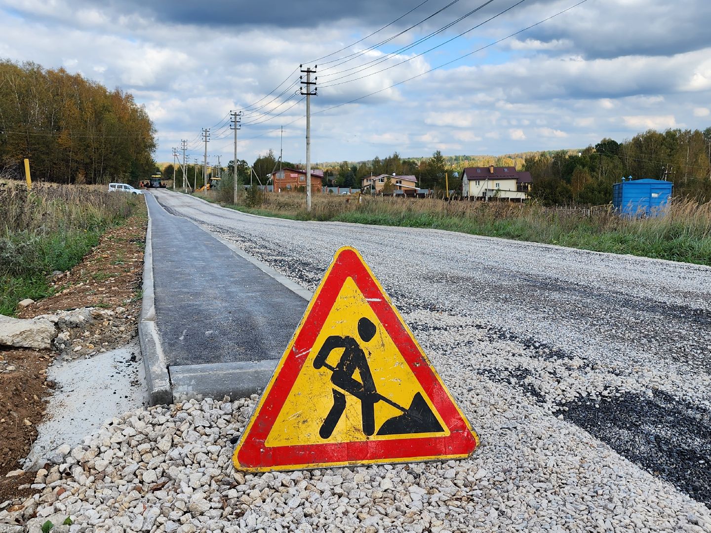 серпухов, строительство дорог, деревня Манишки, деревня Левашово, деревня Правое Ящерово,